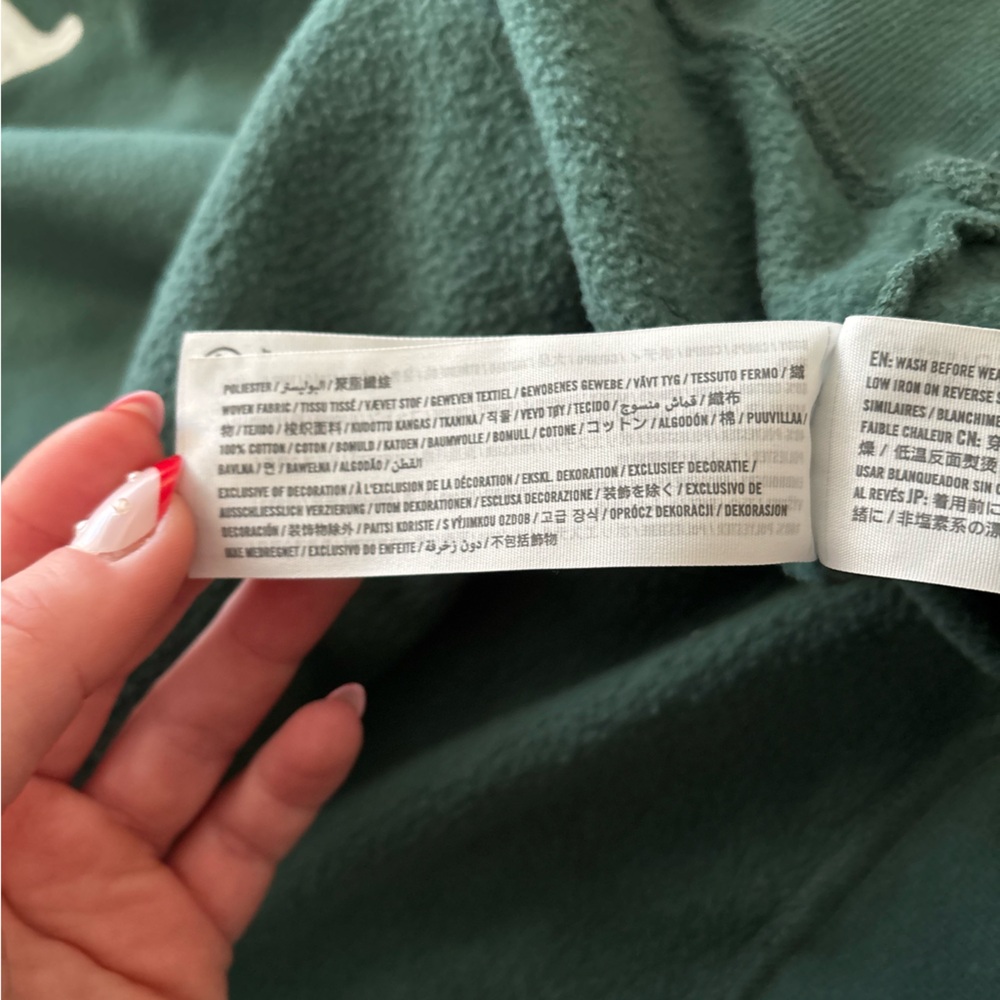 Hollister Forest Green Montana Hoodie - Picture 5 of 5